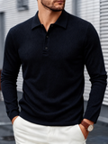 Polo Masculina Manga Longa Premium