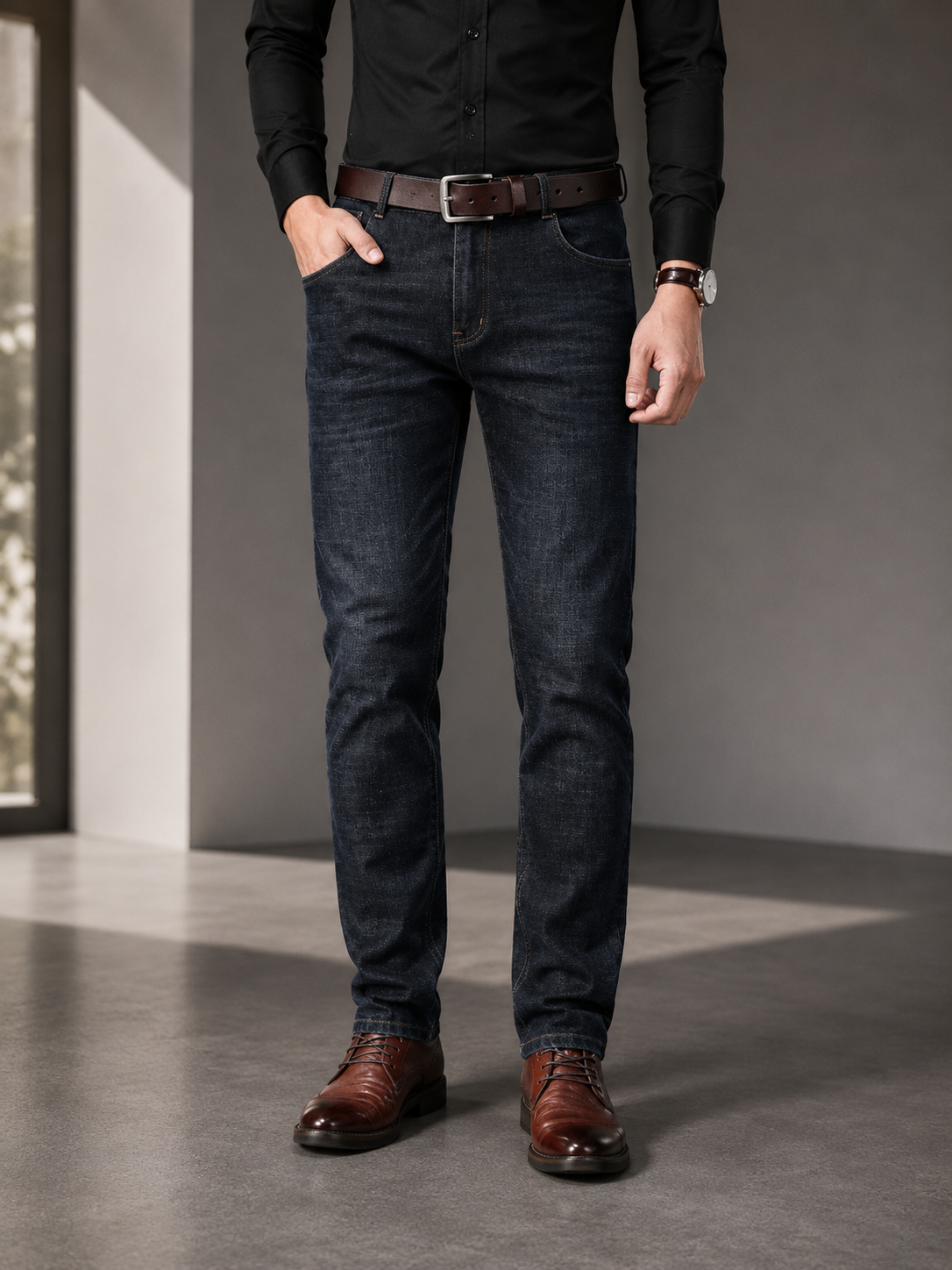Calça Jeans Masculina Flex Premium