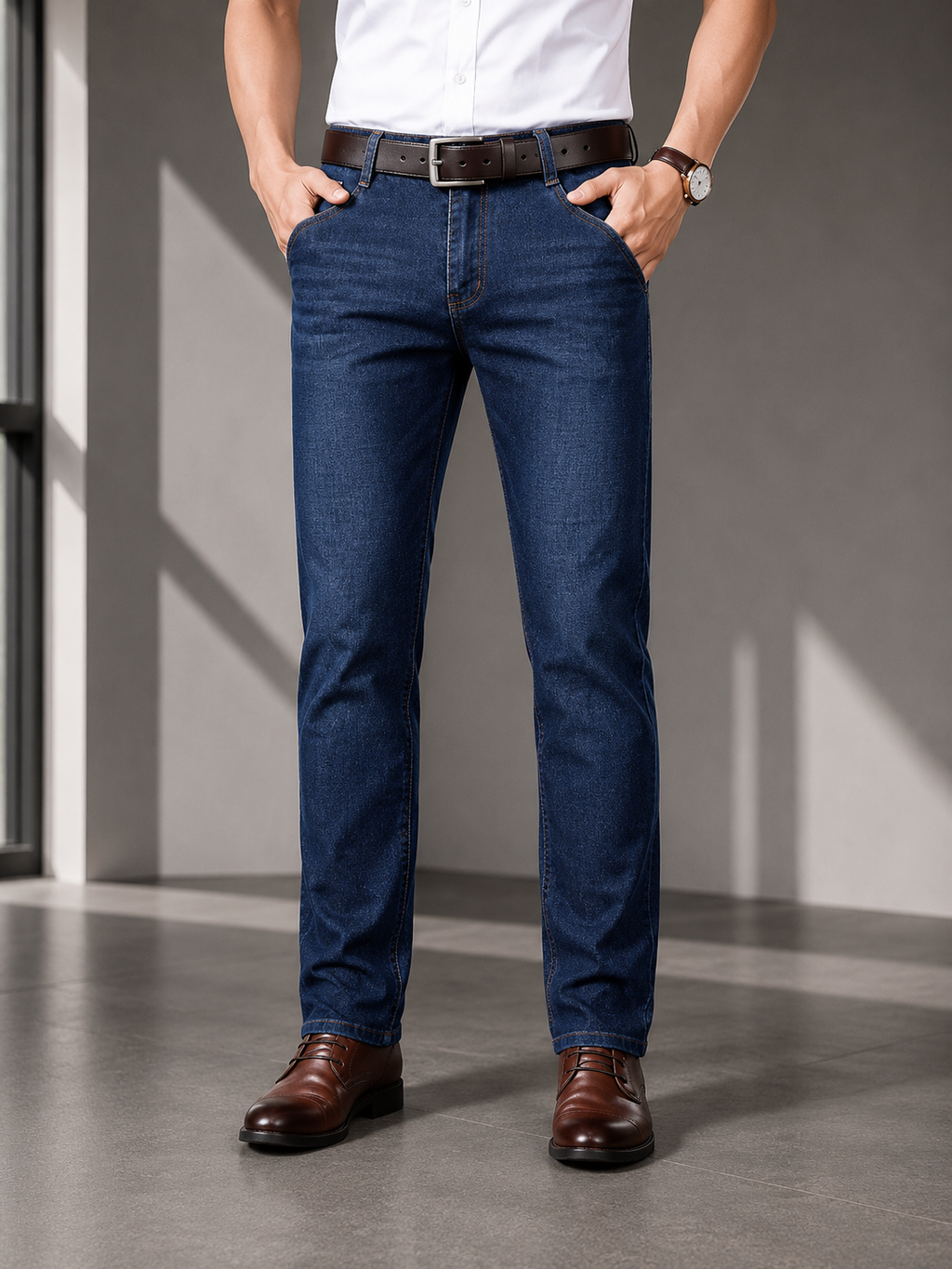 Calça Jeans Masculina Flex Premium