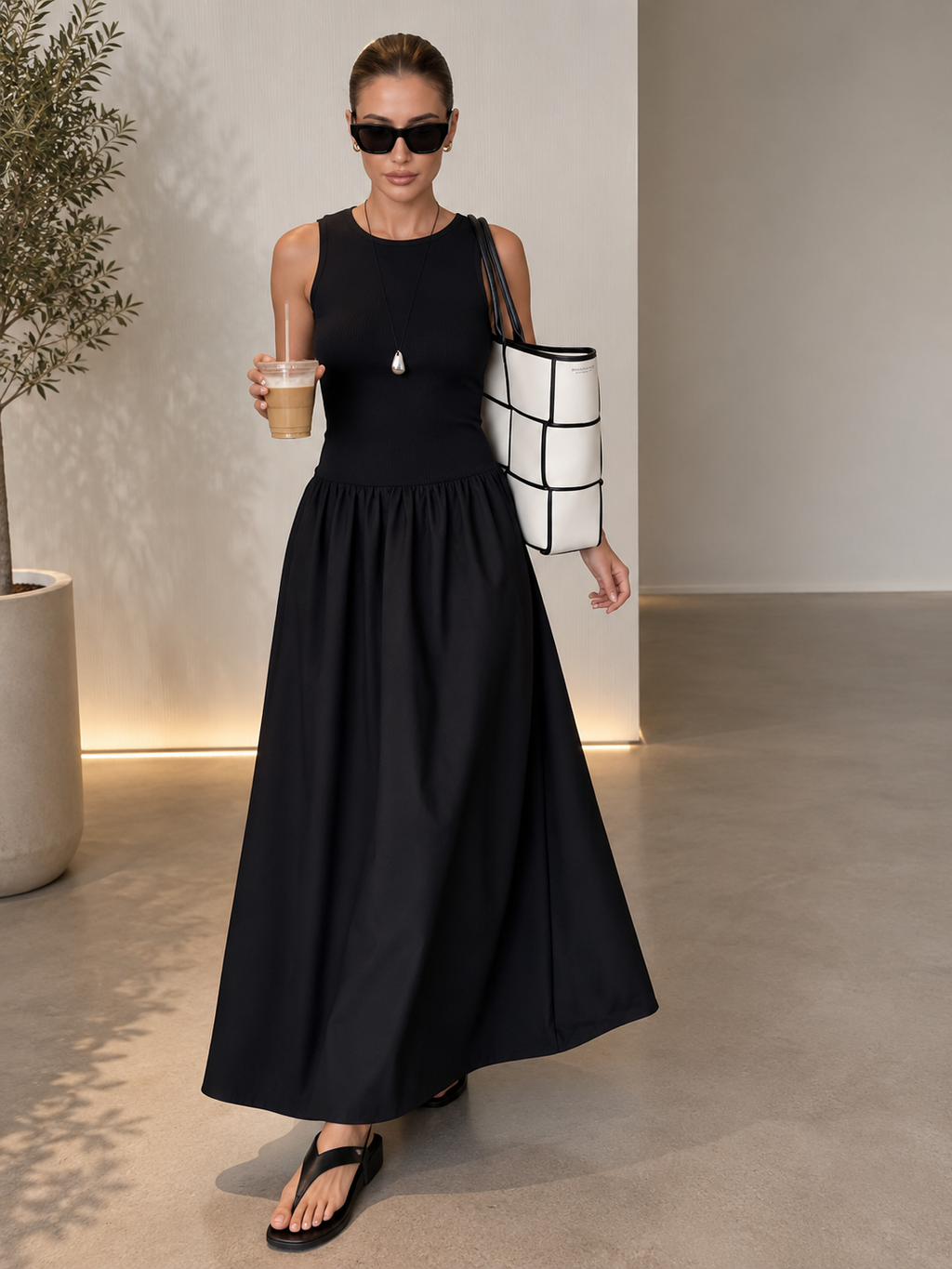 Vestido Longo Feminino Elegance