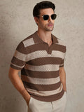 Polo Masculina em Tricot Premium Texturizado
