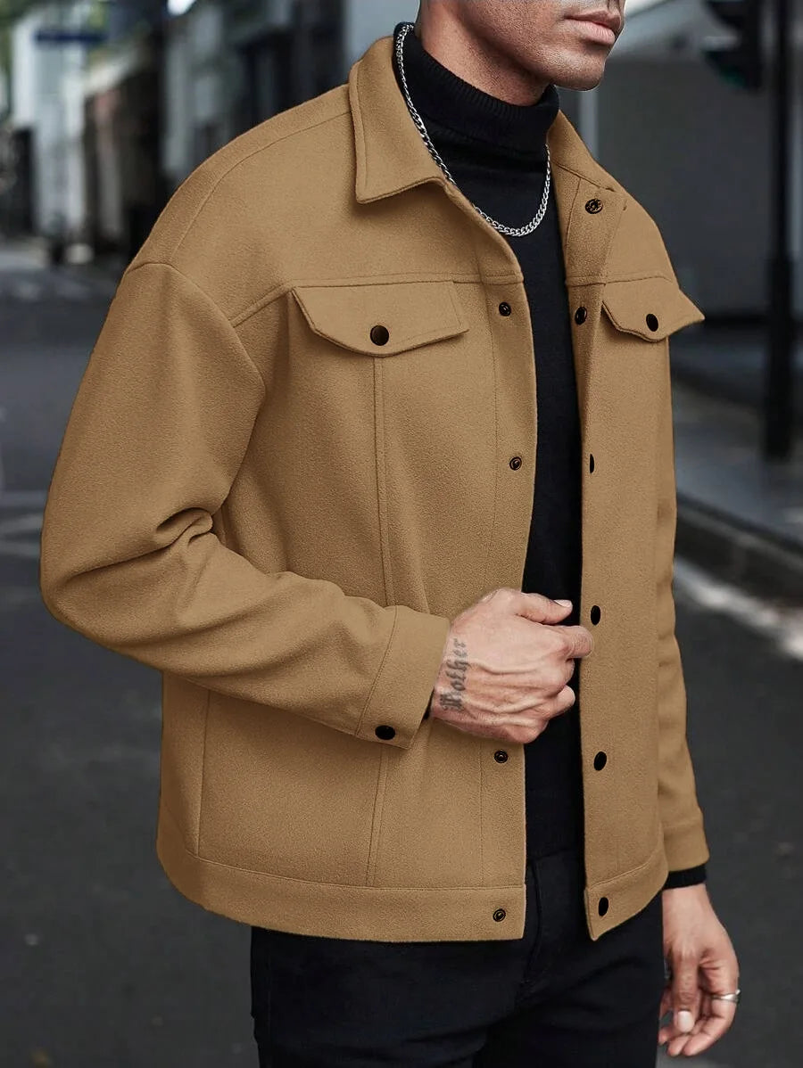 Casaco Masculino Premium com Botões
